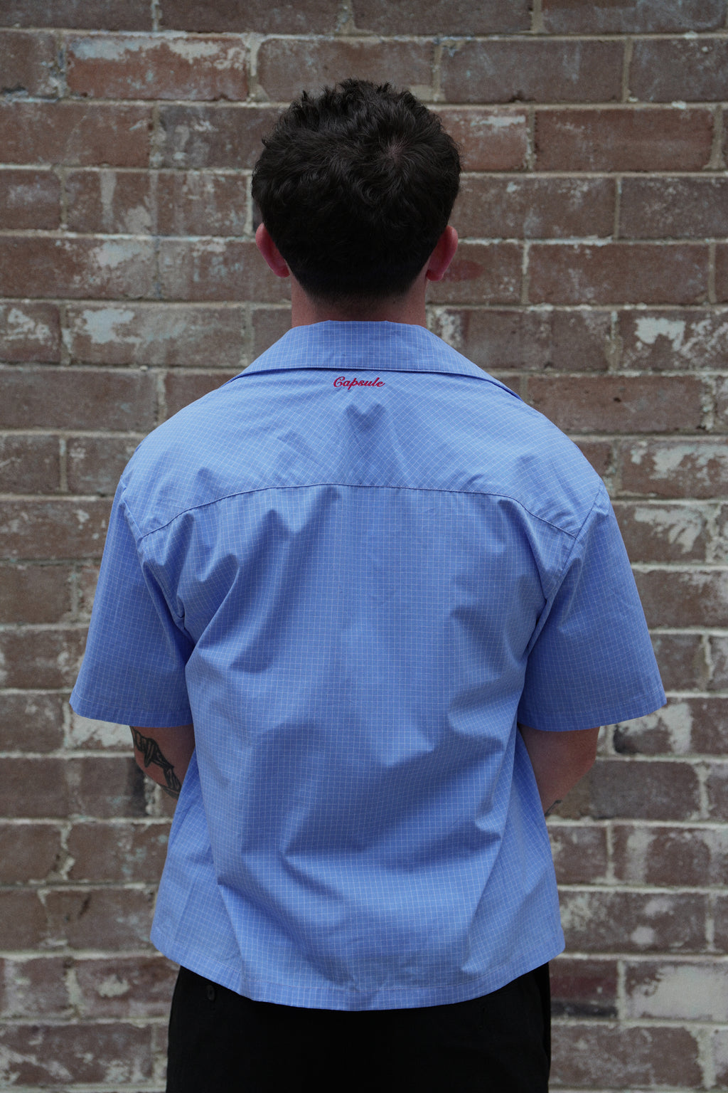 Capsule button up